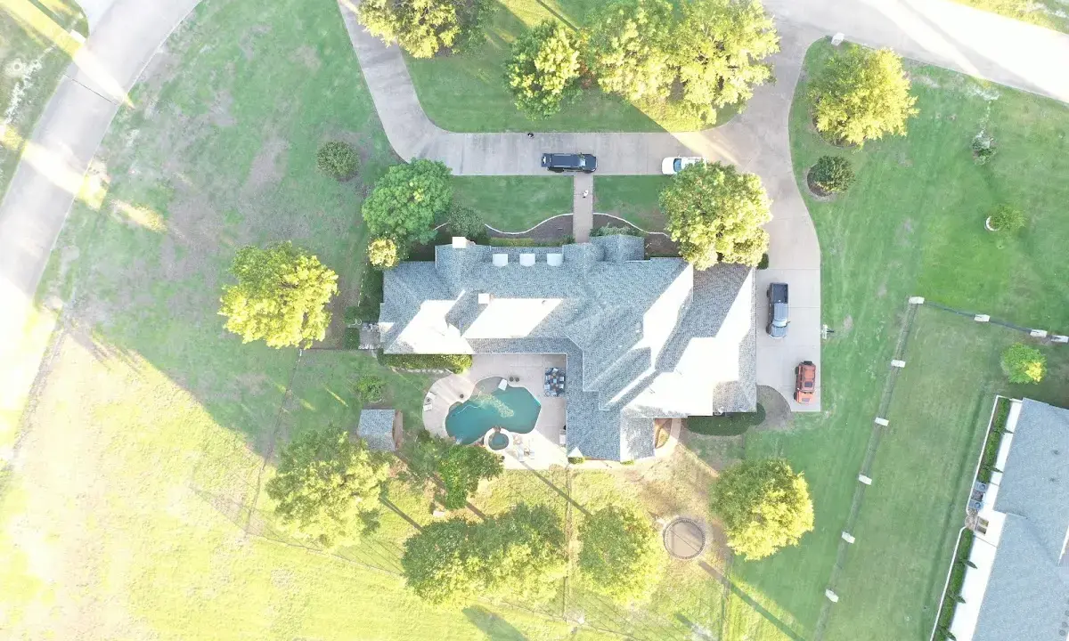 New shingle roof installation on a home in Burley